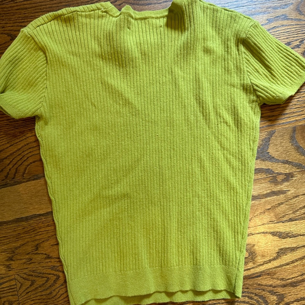 Darcy Ribbed Knit Tee - Picture 2 of 5